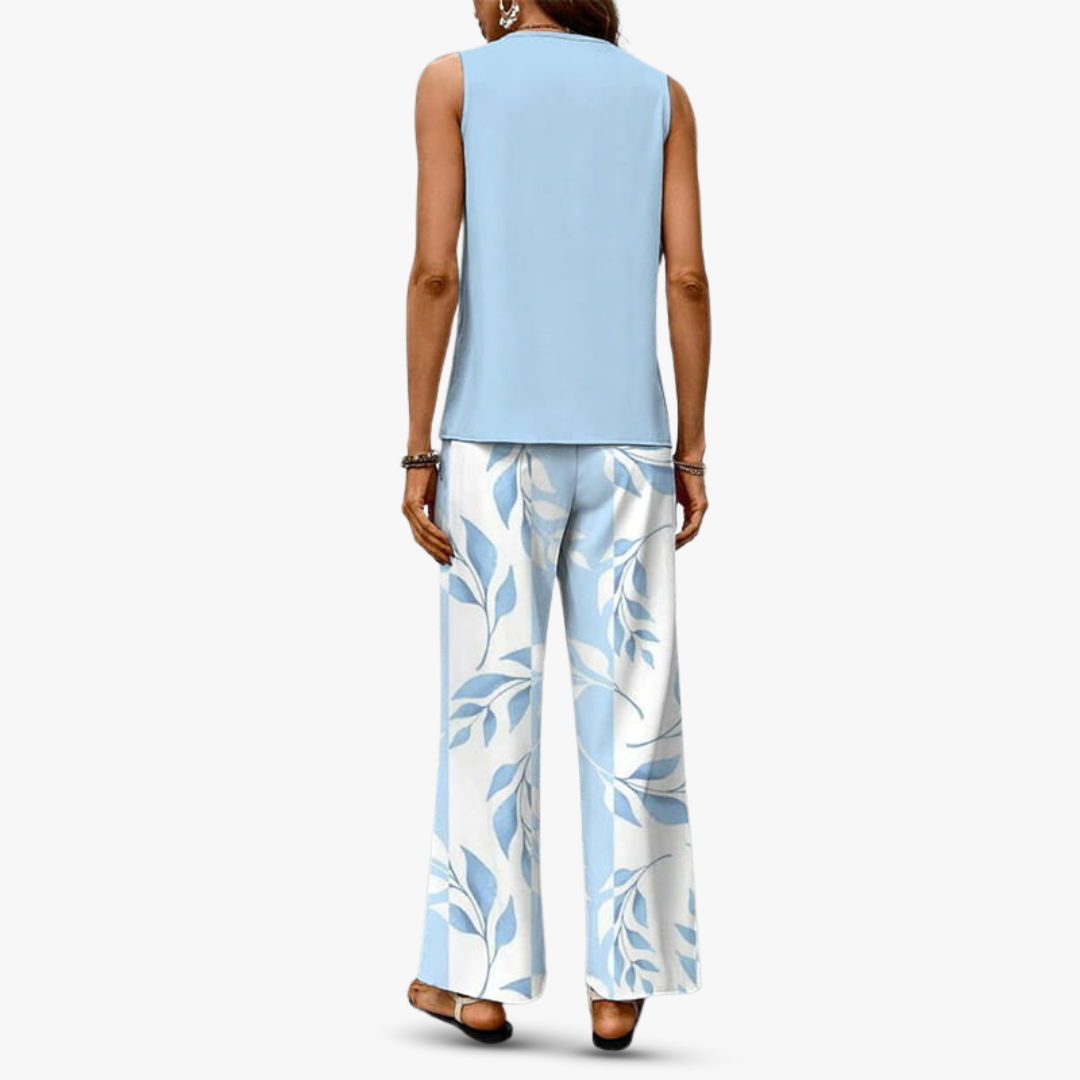 Amara™ – Premium Zweiteiliges Set mit Ärmellosem Top und Hose