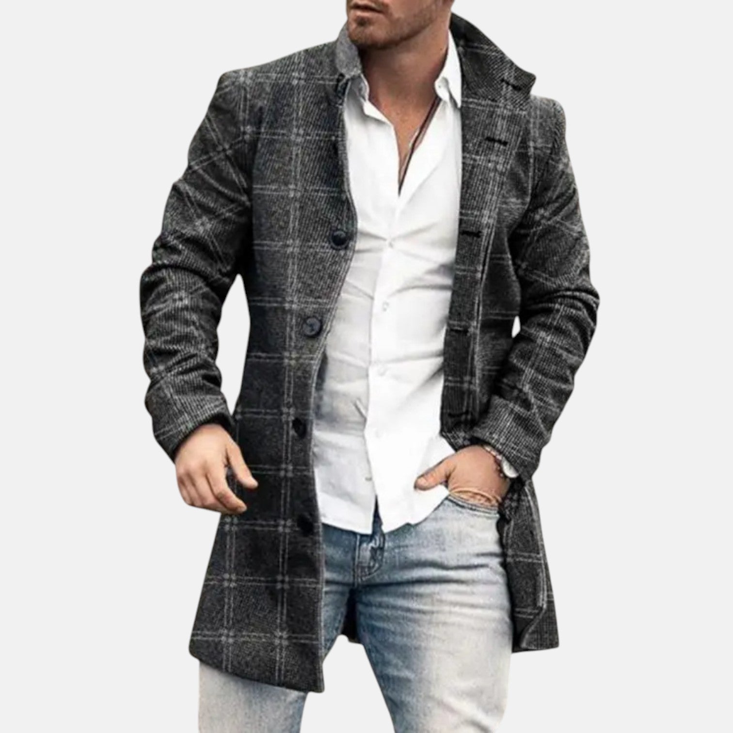 Josh™ | Eleganter Herbstmantel 