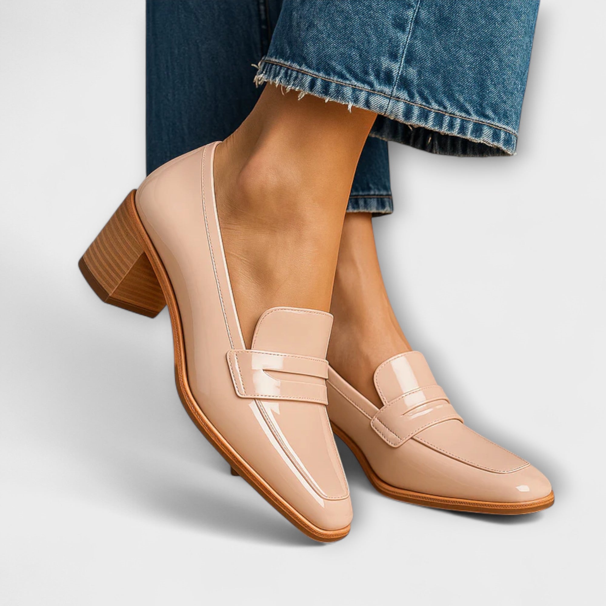 Ella™ - Glänzende Loafers