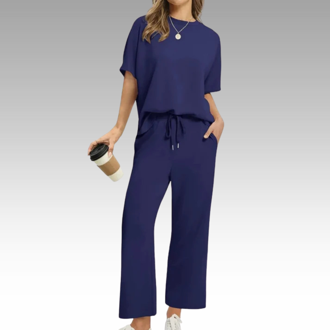 Bella™ – Entspanntes und Bequemes Oberteil- und Hosen-Set