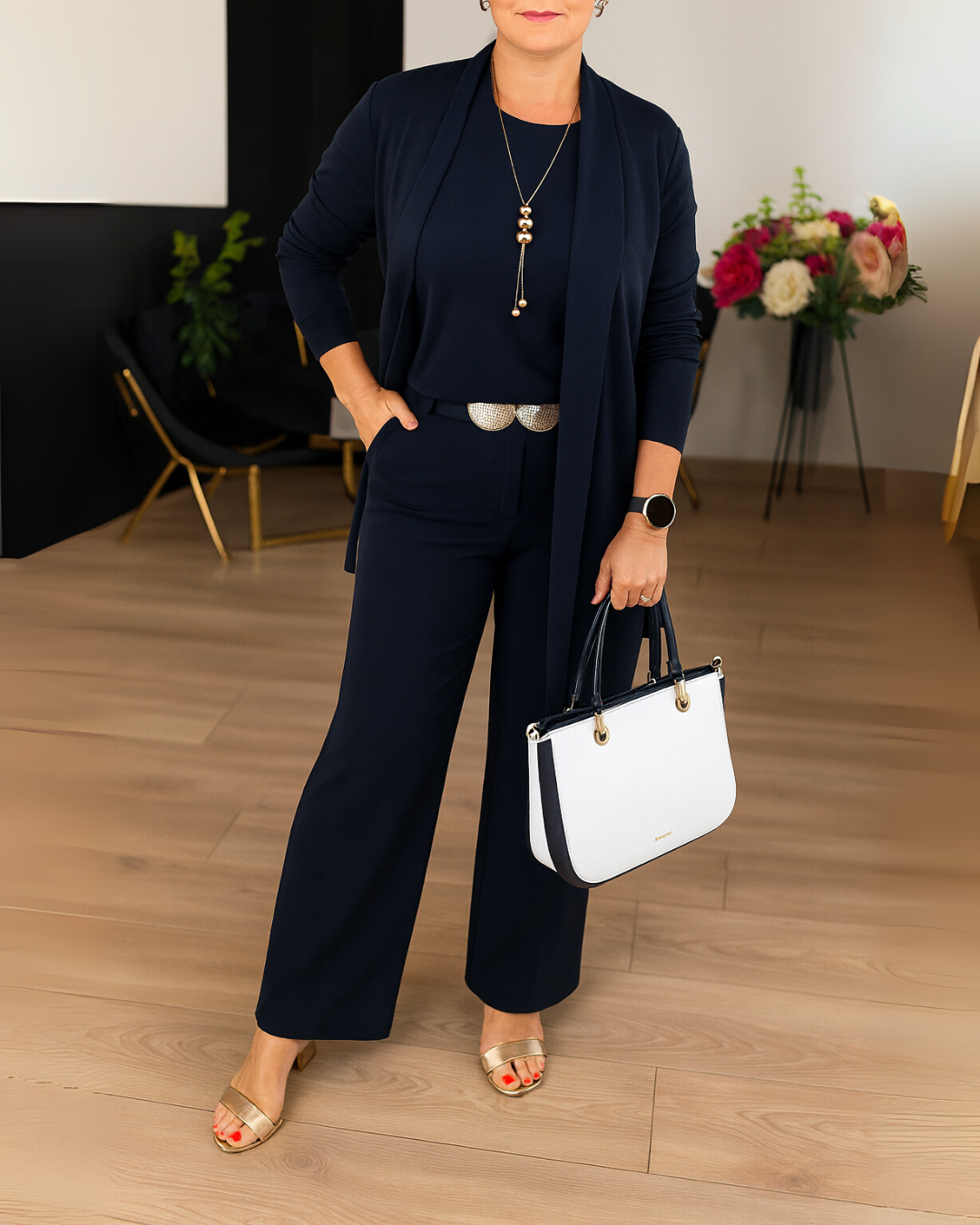 Elvy™ - Elegantes und Vielseitiges Dreiteiliges Damenset