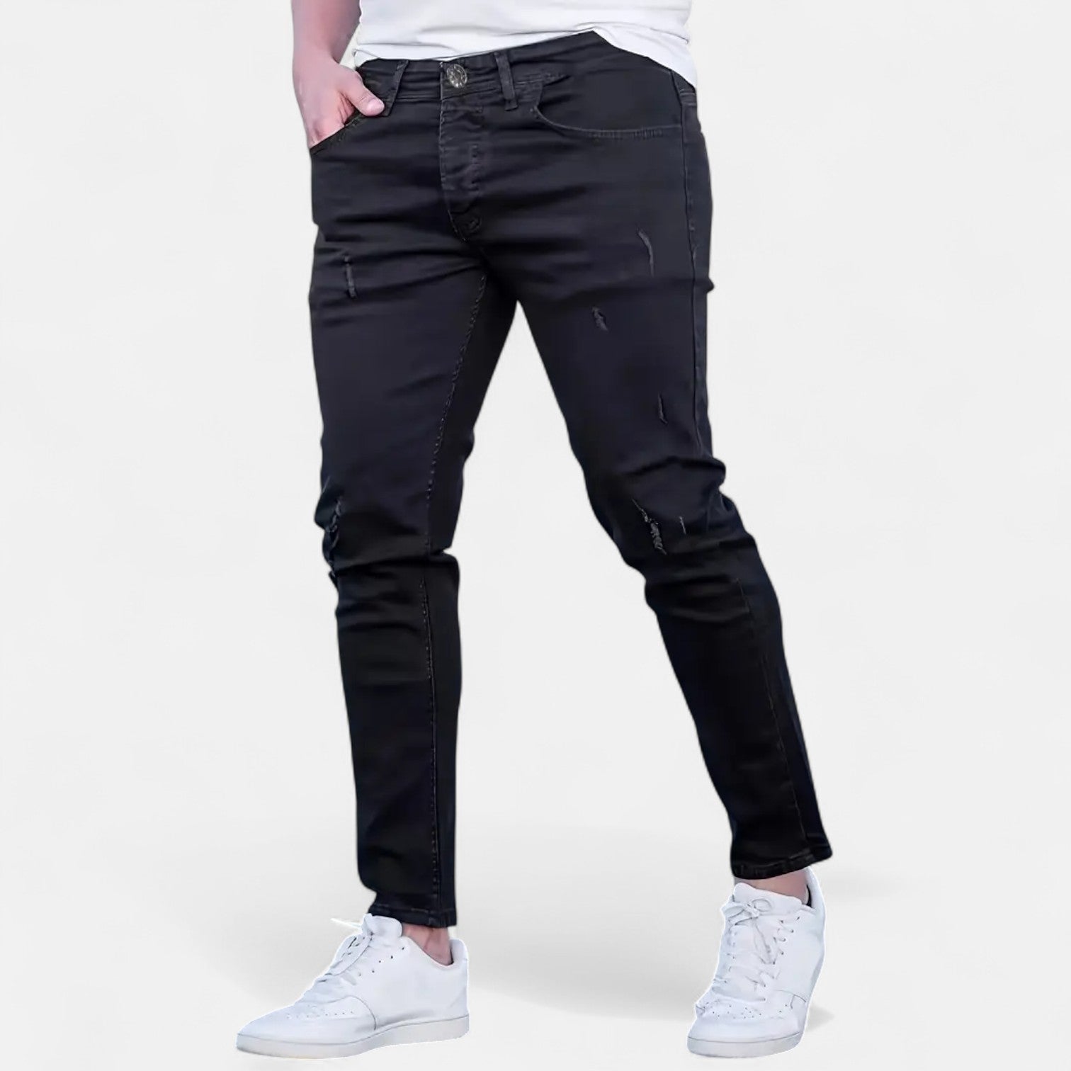 Ermes™ | Slim-Fit-Jeans mit zerrissenem Design