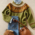 Ardent™ - Eleganter Vintage Strickpullover