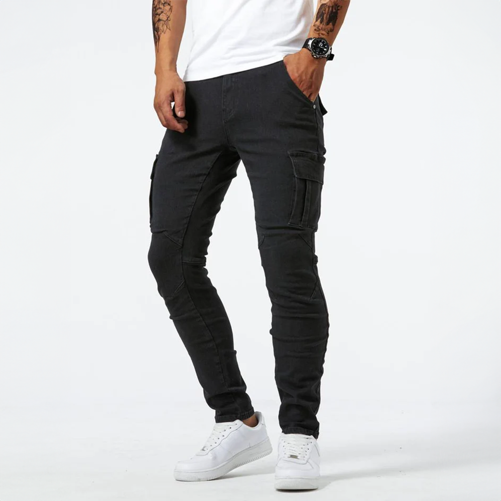 Alex™ | Stretch-Cargo-Jeans