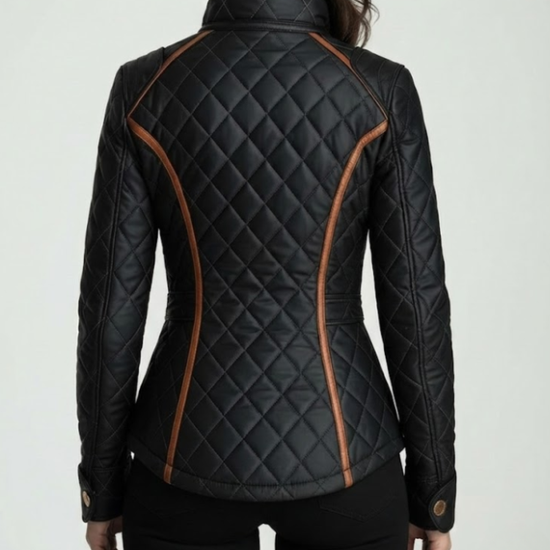 Alfreda™ - Diamantgesteppte Gefütterte Jacke