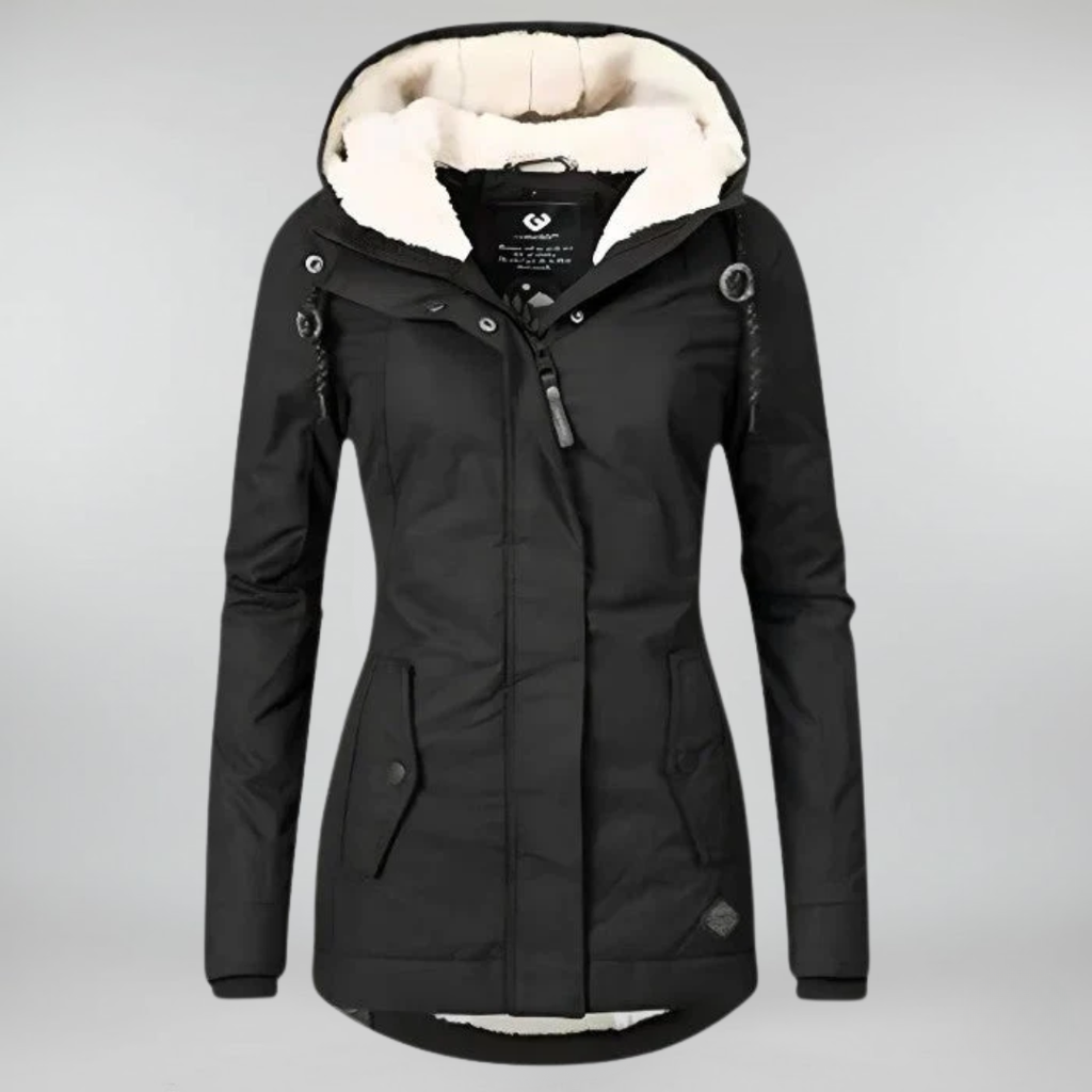 Seravia™ - Wasserdichte Winterjacke mit Kapuze