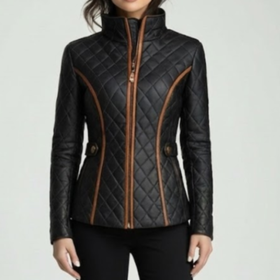 Alfreda™ - Diamantgesteppte Gefütterte Jacke