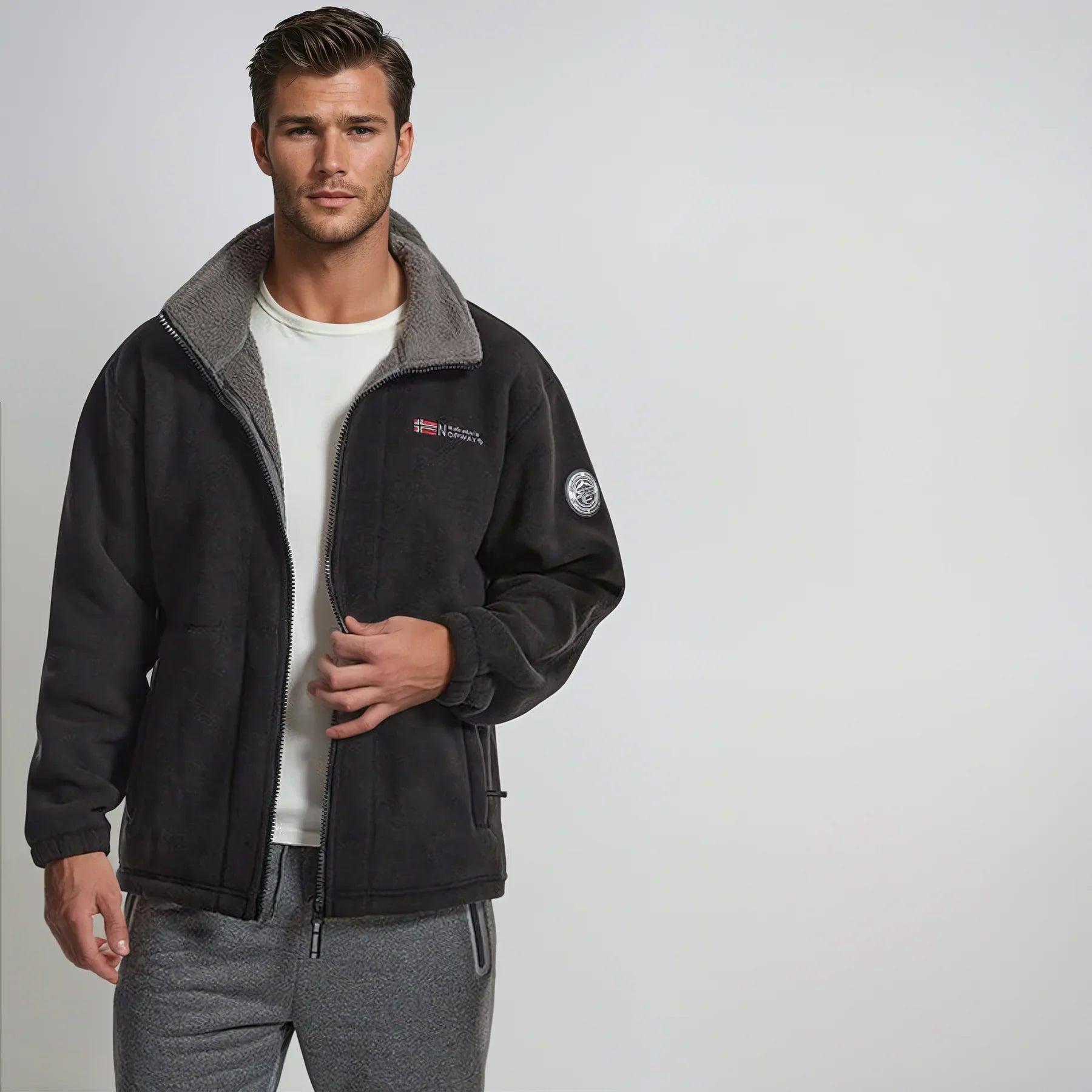 Norwegen™ - Premium-Fleece Weste 