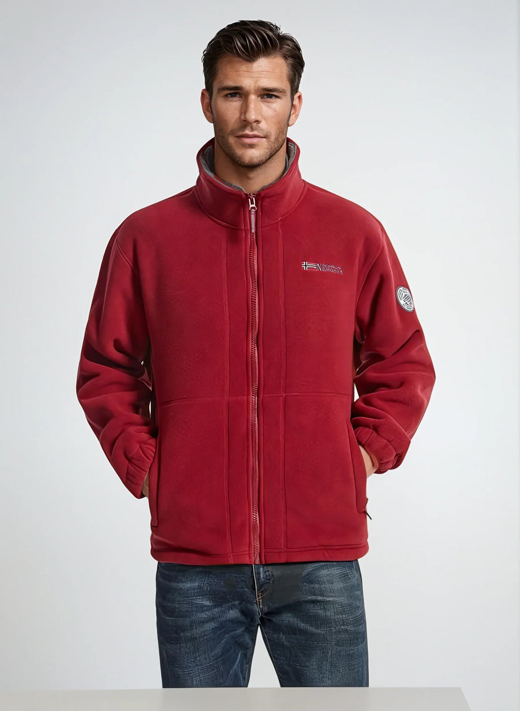 Norwegen™ - Premium-Fleece Weste 