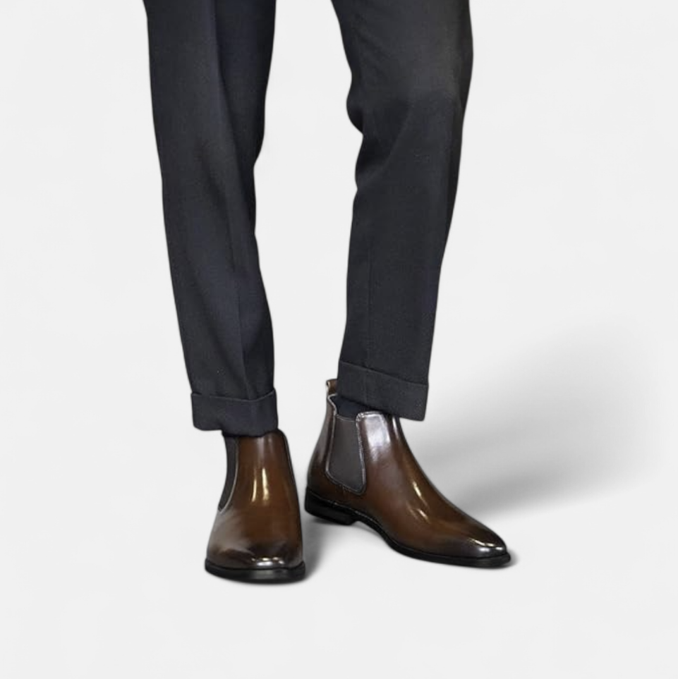 Enrico™ | Chelsea-Stiefel aus italienischem Leder