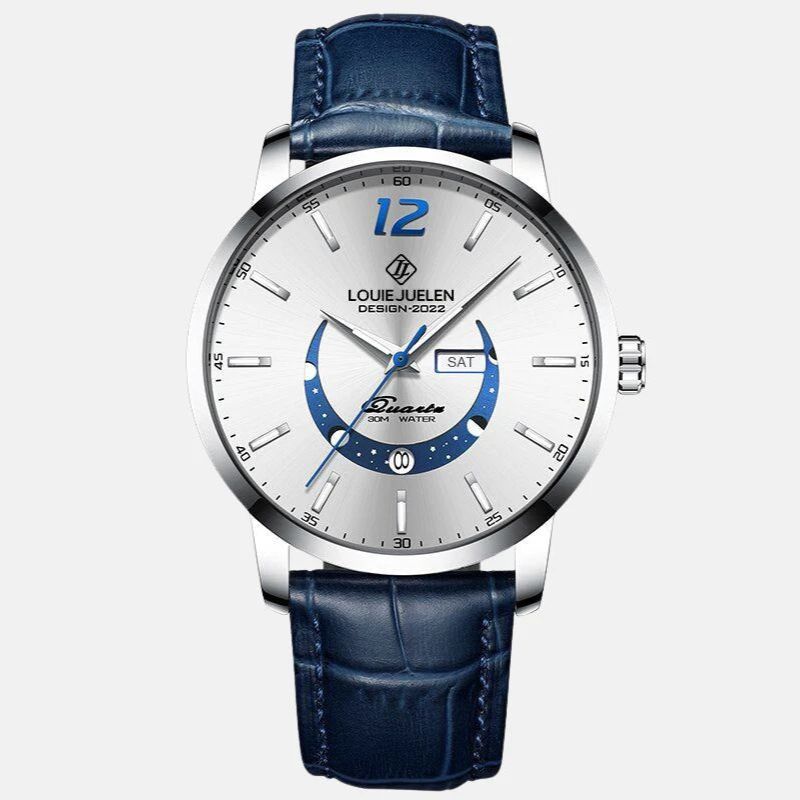 Elegante Uhr mit Mondphase