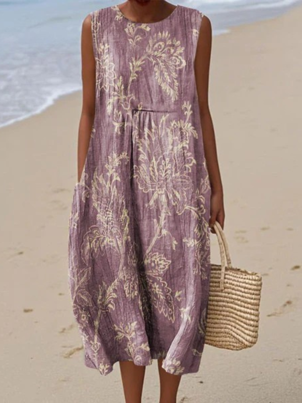 Celine™ - Alltags-Sommer Midi-Kleid