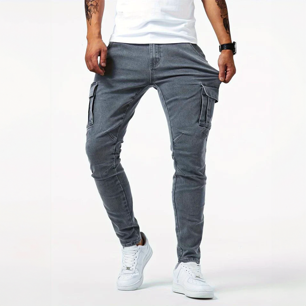 Alex™ | Stretch-Cargo-Jeans