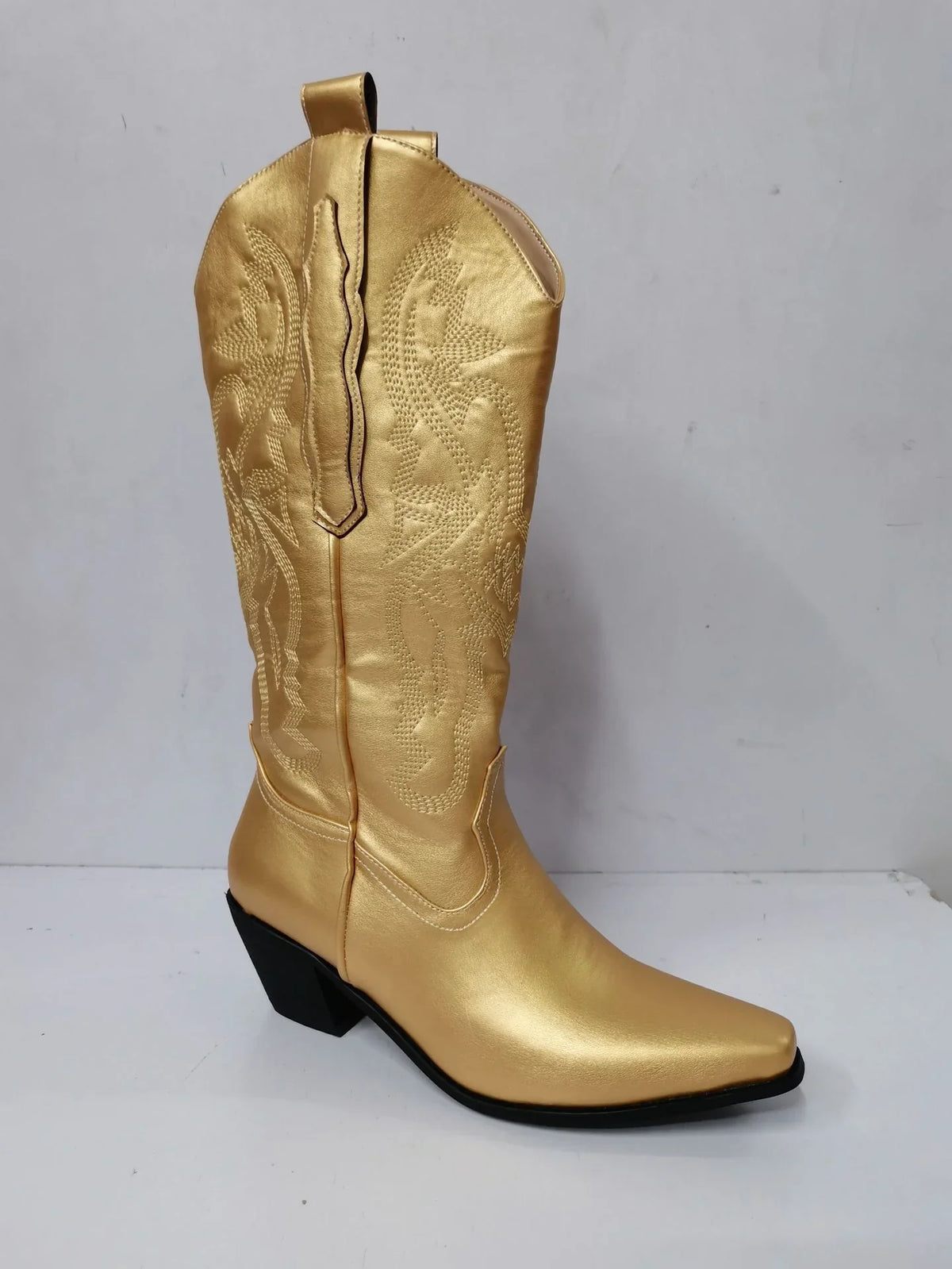 Claire | Women's Block Heel Pointed Toe Western Boots