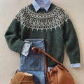 Tundra™ - Eleganter Vintage Strickpullover