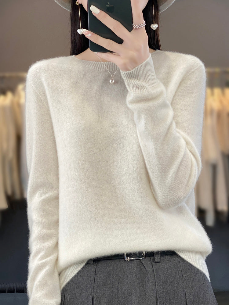Anette | Warmer Kaschmir-Pullover für kalte Tage
