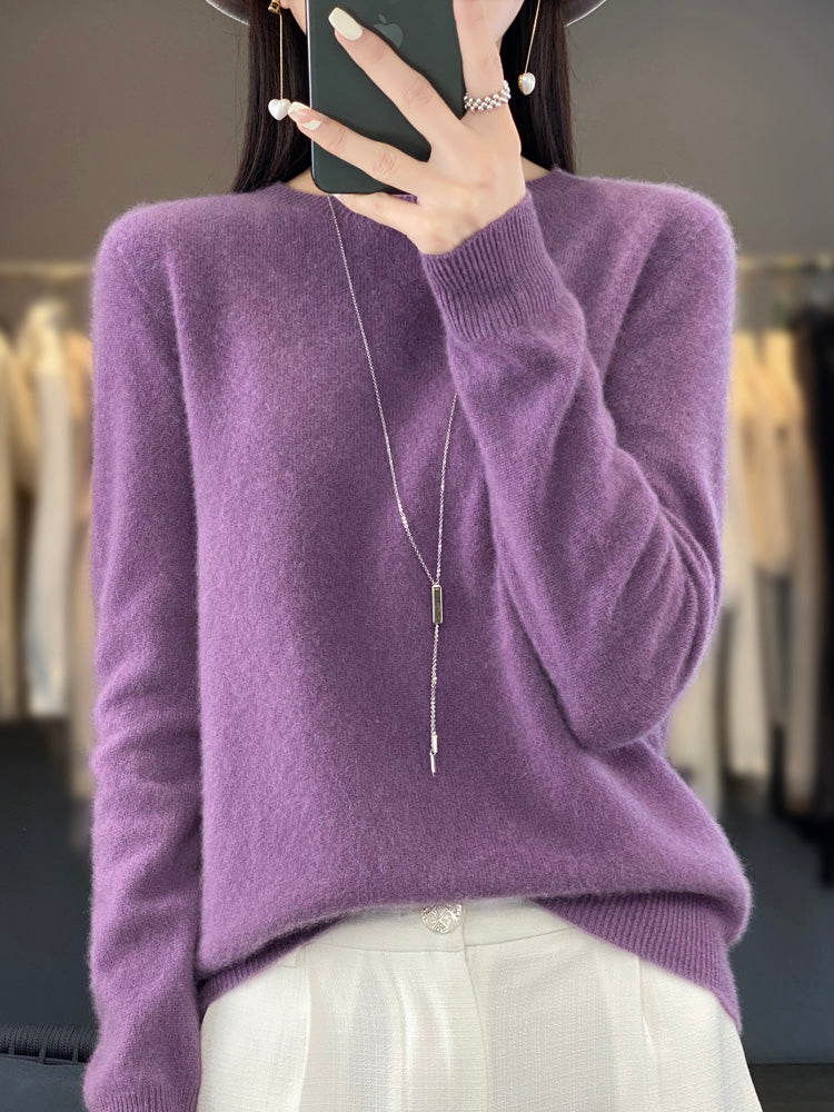 Anette | Warmer Kaschmir-Pullover für kalte Tage
