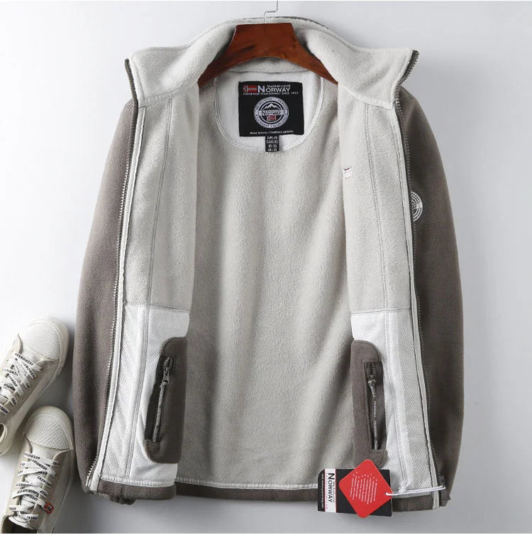 Norwegen™ - Premium-Fleece Weste 