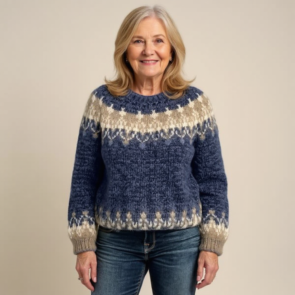 Angela | Vintage Islandpullover