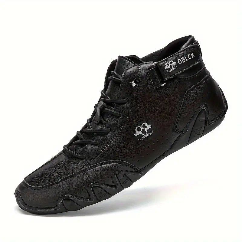 Ultra-bequemer rutschfester Barfußschuh aus echtem Leder (Unisex). 