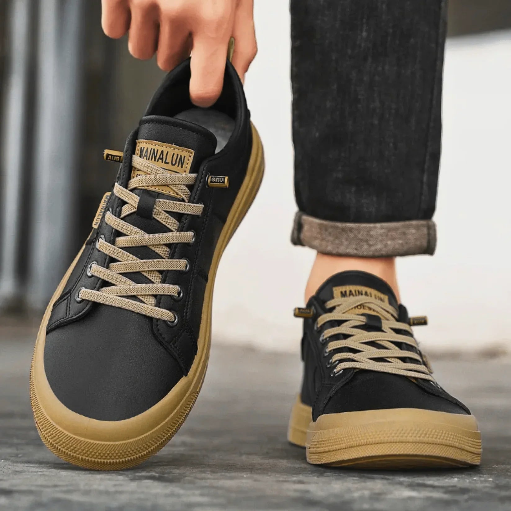 HARRINGTON™ | Premium Leder-Sneaker