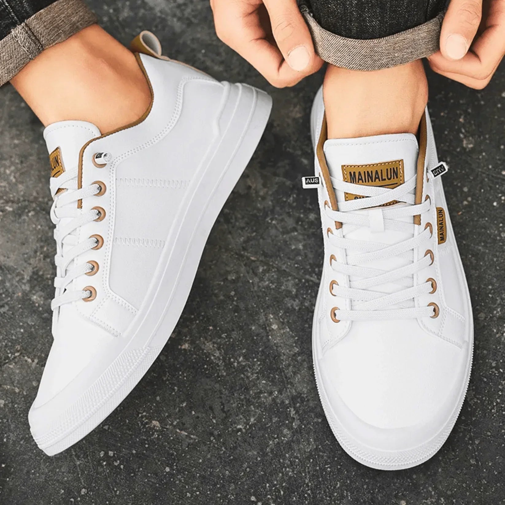 HARRINGTON™ | Premium Leder-Sneaker